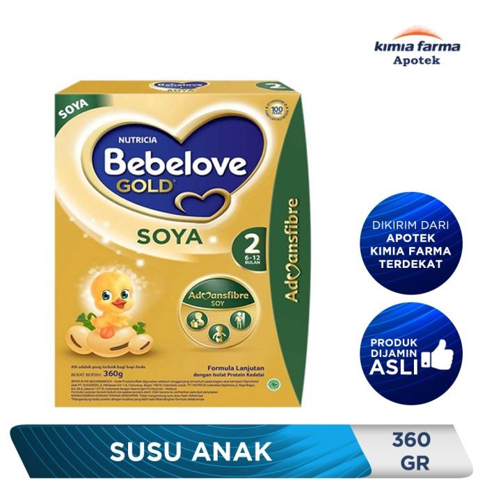 Gambar BEBELOVE GOLD SOYA 2 360 GR / SUSU ANAK / KIMIA FARMA dari Kimia Farma Apotek Jawa Barat OS undefined Tokopedia
