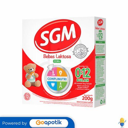 Gambar SGM LLM+ FORMULA BAYI 200 MG BOX dari Apotek Citra Medan undefined Tokopedia