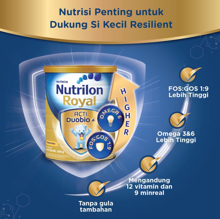 Gambar NUTRILON ROYAL 4 VANILA 800 G - SUSU PERTUMBUHAN (3-6 THN) TERLARIS dari happyshop558 undefined Tokopedia
