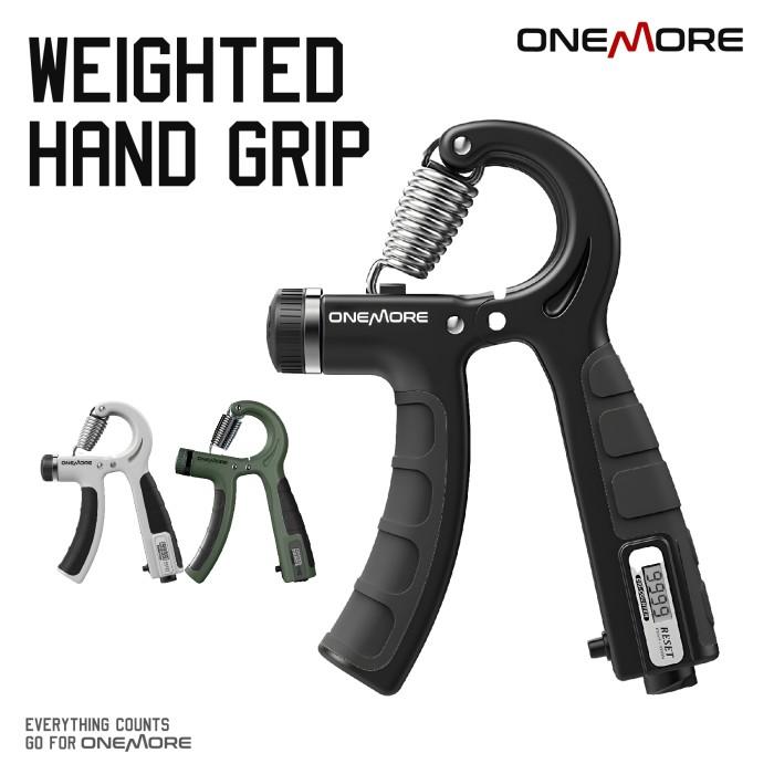 Gambar ONE MORE HandGrip Counter 60KG Hand Grip Olahraga Fitness - No Counter - With Counter dari BINARAGANET undefined 3 Tokopedia