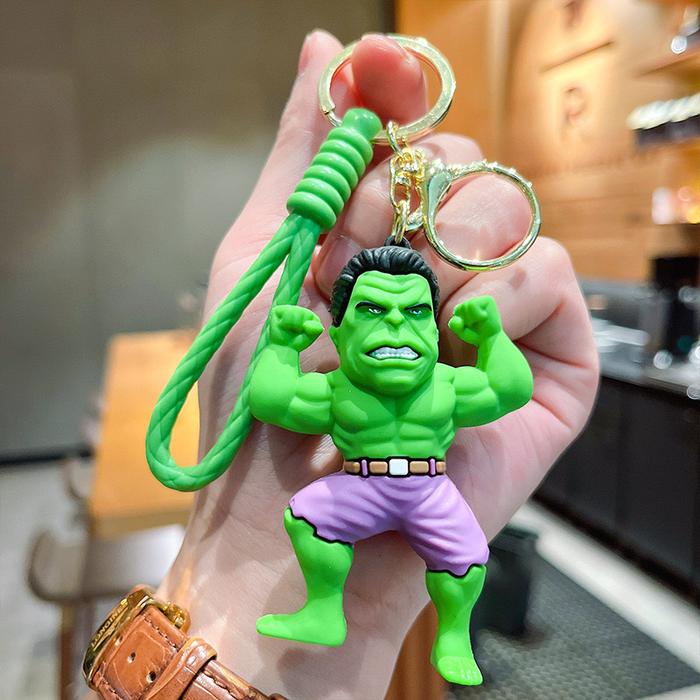 Gambar Gantungan Kunci Anak Super Hero / Gantungan Kunci Spiderman Captain - Hulk berdiri dari BUDI JAYA MOTOR undefined Tokopedia