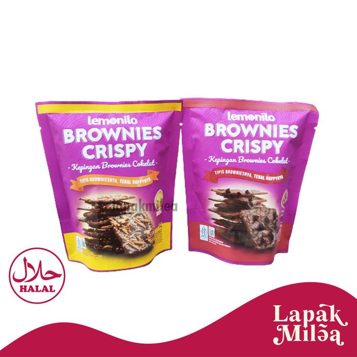 Gambar Lemonilo Crispy Brownies-chocochips Cheese-healthy Snack Diet-lemonilo Bronis Chocolate-lemonilo Brownie Cheese dari Tila suskes undefined Tokopedia