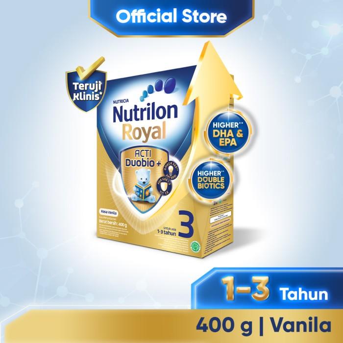 Gambar NUTRILON ROYAL 3 SUSU PERTUMBUHAN 1-3 THN VANILA 400GR TERLARIS dari happyshop558 undefined Tokopedia
