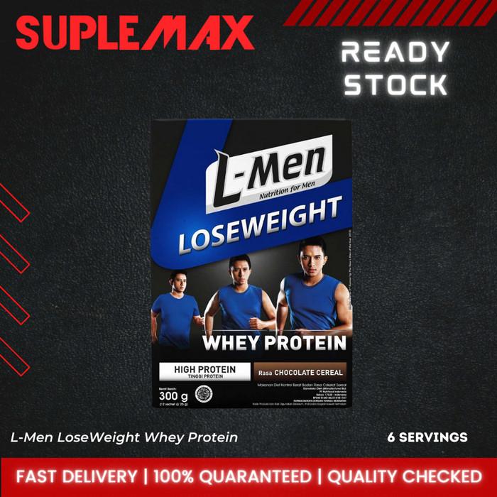 Gambar [TIDAK DIRAGUKAN] TERBUKTI KUALITASNYA!! L-Men LMen L Men LoseWeight Lose Weight Diet Whey Protein - 6 SERVINGS, CHOCO CEREAL dari MAJUKAYAK12 undefined Tokopedia