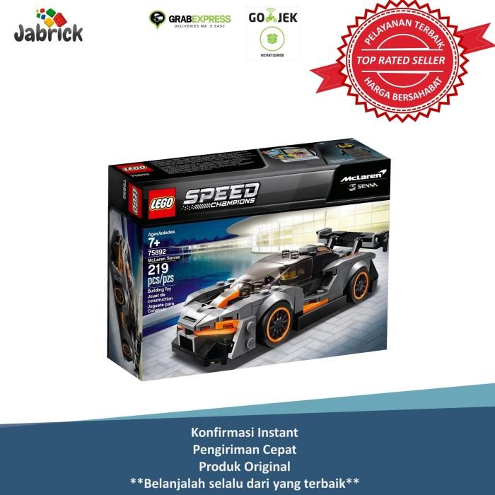Gambar LEGO 75892 SPEED CHAMPION McLaren Senna dari RIBS Collection undefined Tokopedia
