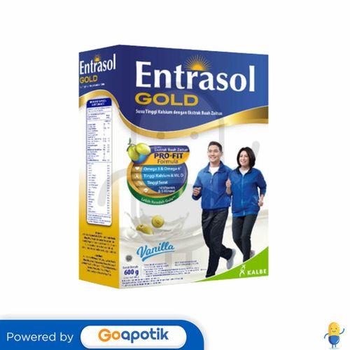Gambar ENTRASOL GOLD RASA VANILA BOX 2 X 300 GRAM dari Apotek Visual Farma 2 undefined Tokopedia