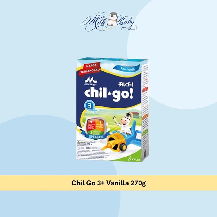 Gambar Morinaga Chil Go Powder 1+, 3+ Susu Formula Anak Bubuk - 3+ Vanila 270gr dari milkbabyonline undefined Tokopedia