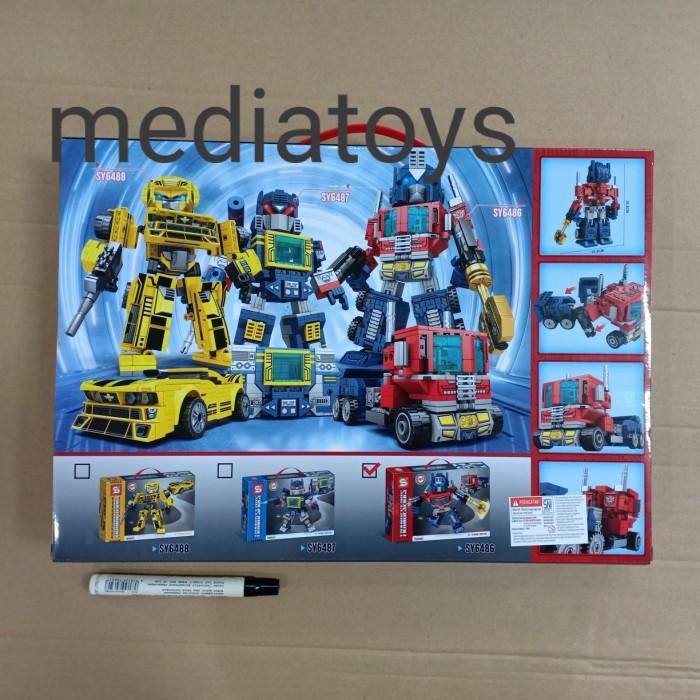 Gambar PROMO / TERMURAH MAINAN LEGO TRANSFORMERS OPTIMUS PRIME 2 IN 1 TERBAIK dari Nining Rahma undefined Tokopedia