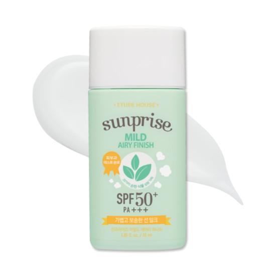 Gambar Etude House Sunprise Mild Watery Light / Sunprise Mild Airy Finish / Sunprise Natural Corrector 50ml - AF dari Realkorean undefined Tokopedia