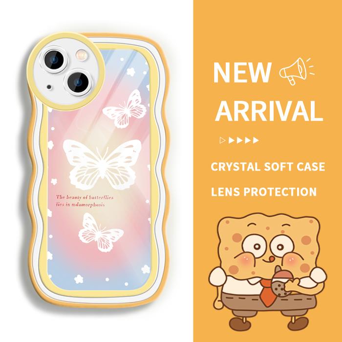 Gambar Soft Case For Xiaomi 12 Lite Mi 10T Pro 5G 11T 11T Pro 12T 12T Pro Transparent Stacking Camera Protective CasesGlow Butterfly Pretty - Style5, Xiaomi 12T Pro dari parabatokoresmi undefined Tokopedia
