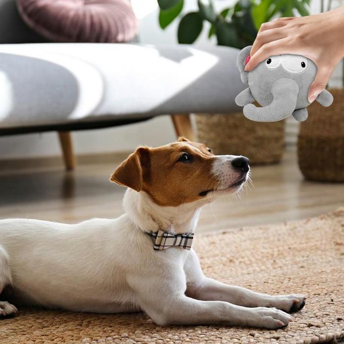Jual Bouncy Dog Ball Toy Elephant Plush Ball Dog Toy Interactive