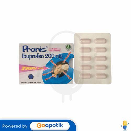Gambar PRORIS 200 MG STRIP 10 KAPLET dari Apotek Promedika Mitra Farma Samarinda undefined Tokopedia