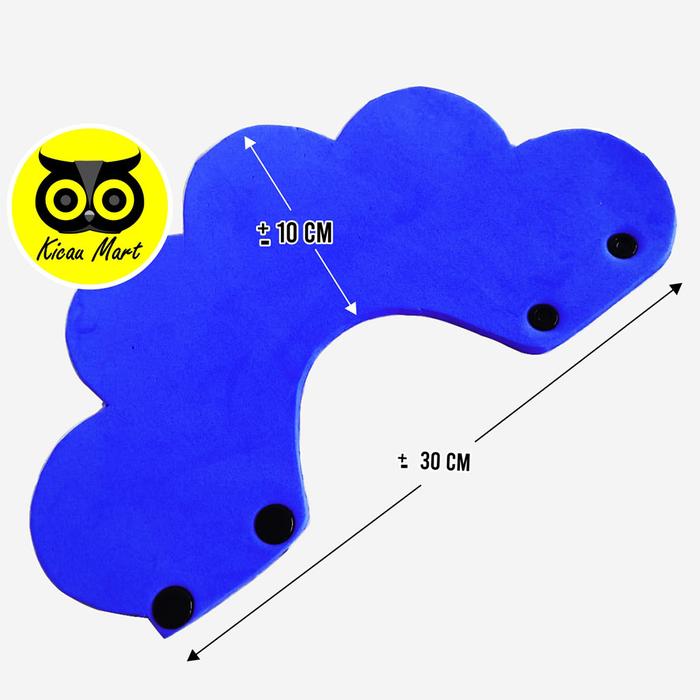 Gambar Collar kucing pet colar corong leher kucing busa penutup kepala anabul - Uk S Biru dari Kicau Mart Official undefined Tokopedia