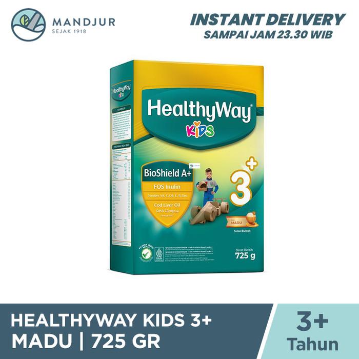 Gambar HealthyWay Kids 3+ Madu 725 Gr Susu Pertumbuhan Anak 3 Tahun Keatas dari re_nni undefined Tokopedia