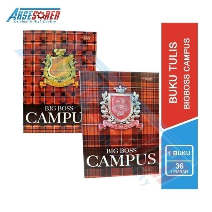 Gambar Buku Tulis Sekolah Bigboss 36 Lembar / Buku Campus Bigboss 36 1 Buku - Bigboss dari Aksesoren undefined Tokopedia