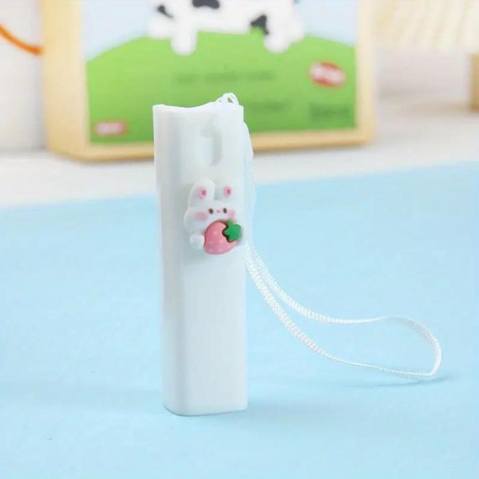 Gambar Spray Bottle Refillable Mini Size Travel 10 ml / Botol Isi Ulang Pump Parfum Toner Handsanitizer Free Tali Gantungan Tas Estetik Karakter Lucu Unik Imut Warna Warni - Putih dari Aven Indonesia undefined Tokopedia