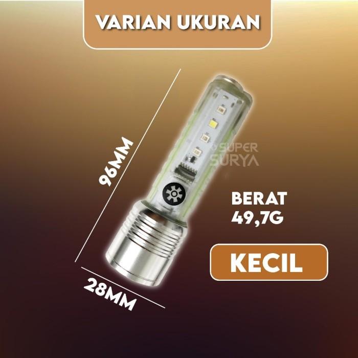 Gambar Senter Zoom Mini 8 Mode 500 Lumens Super Terang LED Flashlight - Kecil  dari Welite Outdoor Official undefined Tokopedia