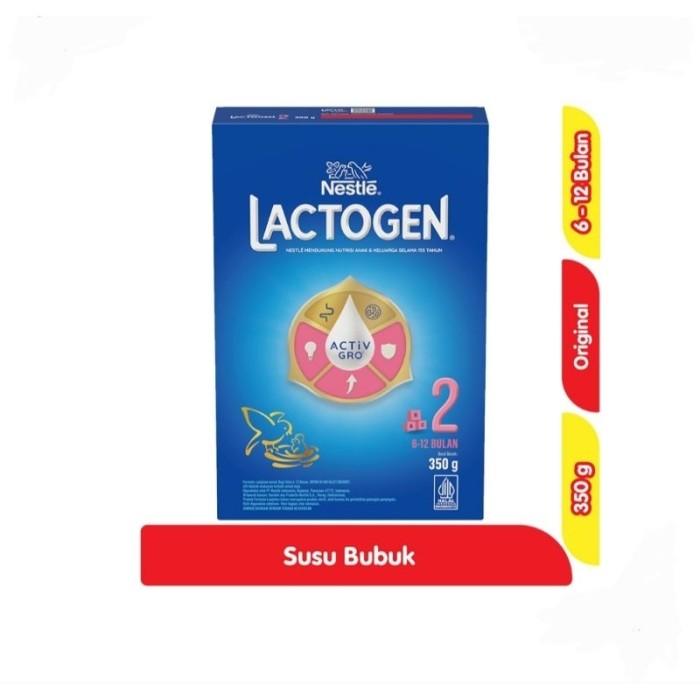 Gambar Lactogen 2 Box 350gr - Susu Bubuk Formula Lanjutan 6-12 Bulan - 350 gr dari Restu Surabaya undefined Tokopedia