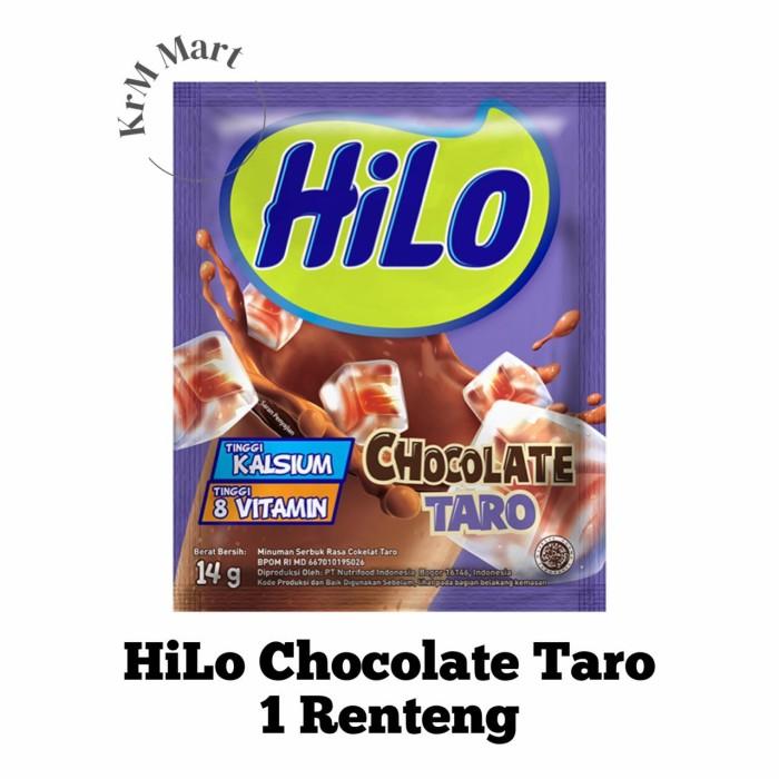Gambar L4riss Hilo Chocolate Taro 1 Renteng Renceng isi 10 sachet dari Titan8936 undefined Tokopedia