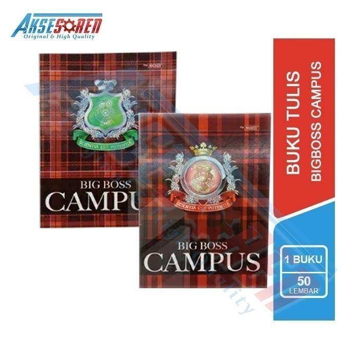 Gambar Buku Tulis Sekolah Bigboss 50 Lembar / Buku Campus Bigboss 50 1 Buku - Bigboss dari Aksesoren undefined Tokopedia