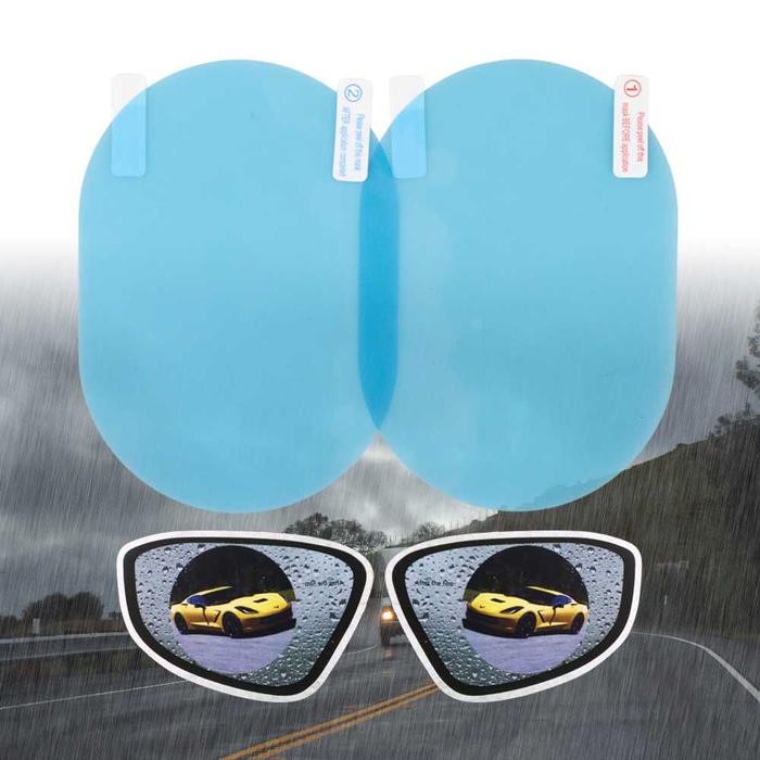 Gambar XZT Pelindung Kaca Spion Mobil Film Anti Fog Rainproof 2 PCS - 2414 - Transparan, 95 x 135 mm dari Sleman Store23 undefined Tokopedia