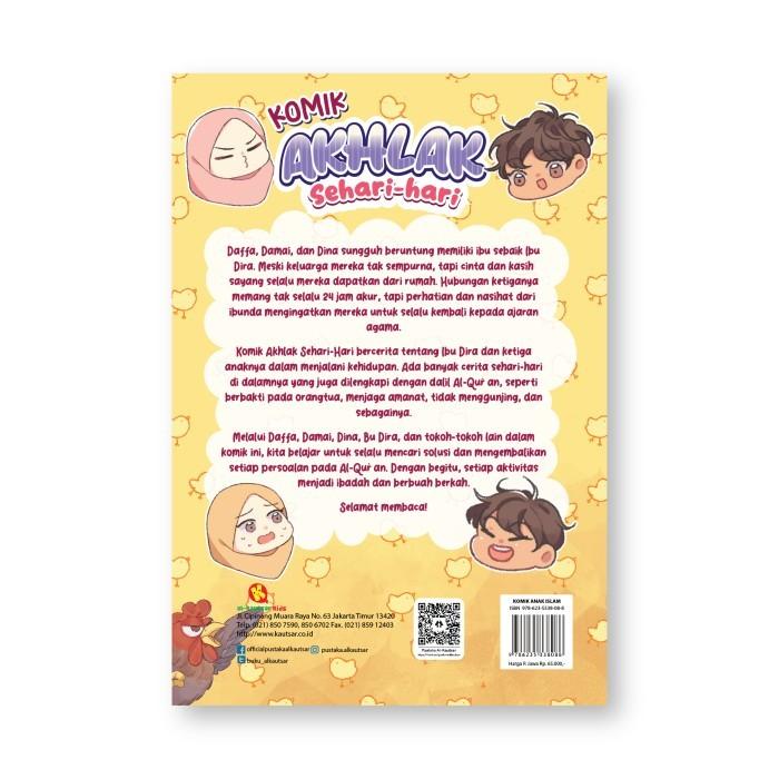 Jual Komik Akhlak Sehari-Hari Buku Cerita Anak Bergambar Adab Islam ...
