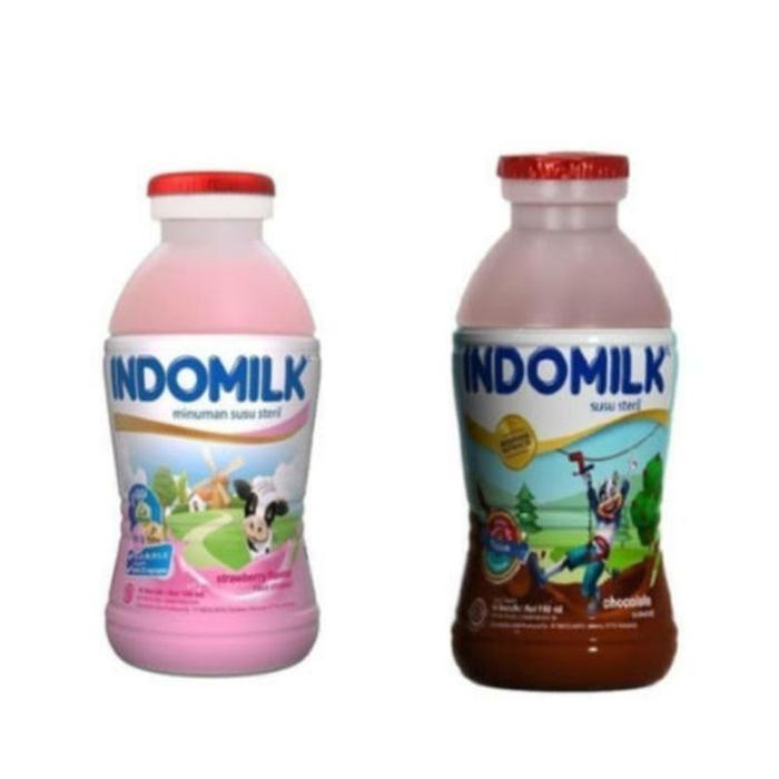 Gambar SUSU INDOMILK KID BOTOL / DUS ISI 24 BOTOL - Strawberry dari Tokosentosa1 undefined Tokopedia
