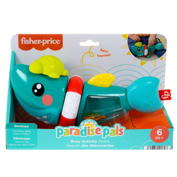 Gambar MALOTOYS - FISHER PRICE Paradise Pals [ORIGINAL] Activity Shark Mainan - Hijau dari Malo Toys undefined Tokopedia