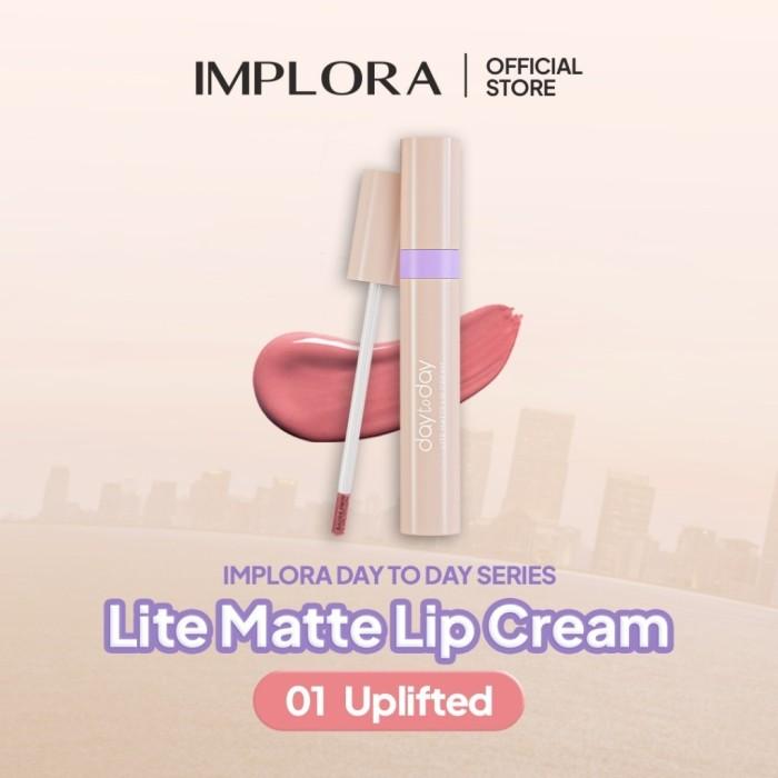 Gambar IMPLORA DAY TO DAY LITE MATTE LIP CREAM 4GR - 01 UPLIFTED - 01 UPLIFTED dari virdiara beauty undefined Tokopedia