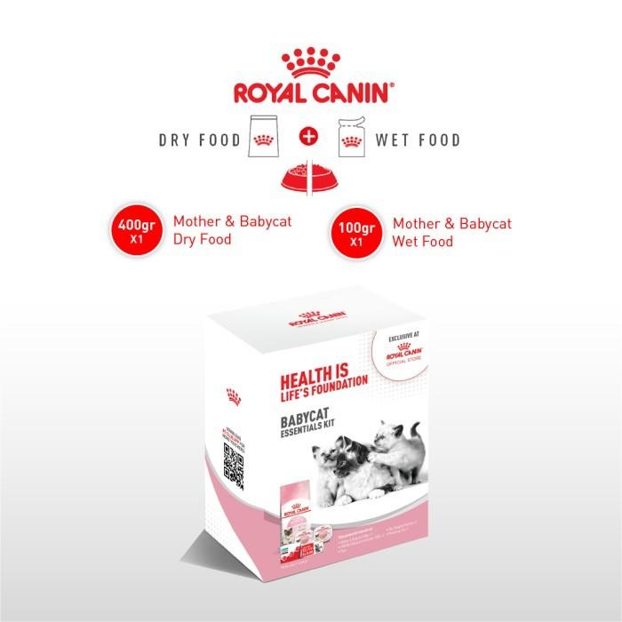 Terlaris Royal Canin Mother Babycat 400g Dry Mother Babycat Mousse 100g X  Pouch Wet Cat Food Exclusive Voucher Babycat Essentials Kit
