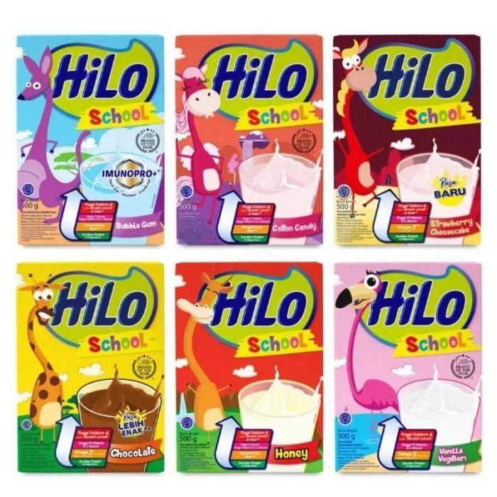 Gambar Milkss --- HiLo School 500gr Hi Lo Coklat Madu Bule Gum Cotton Candy Vanila Vegi - Honey 500 dari Your Besty undefined Tokopedia
