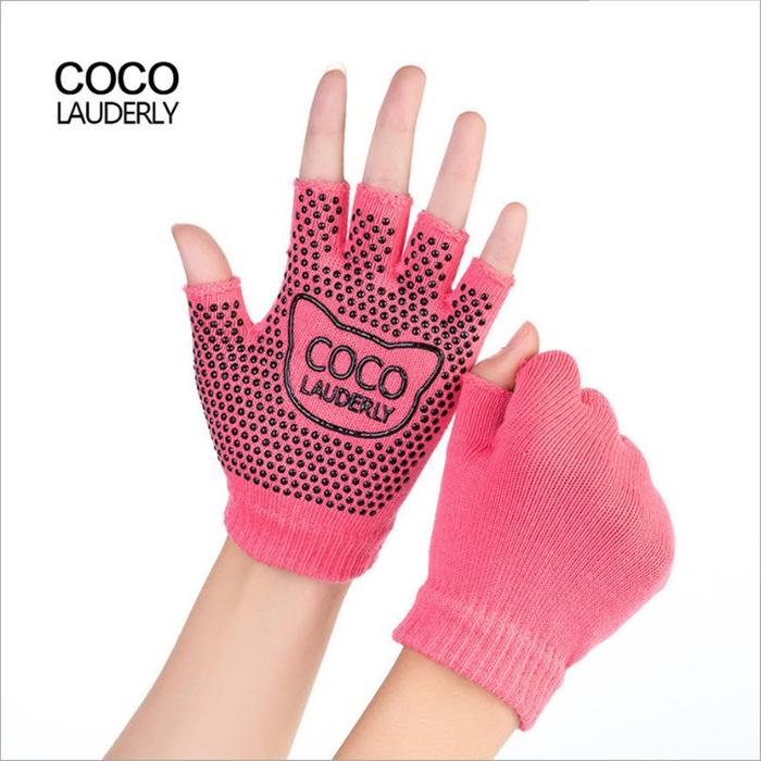 Gambar Sarung Tangan Yoga Gym |Pilates|Fitness|Olahraga |Senam| Anti Slip Coco Laude Unisex Pria Wanita - Pink dari Taltas Sely undefined Tokopedia