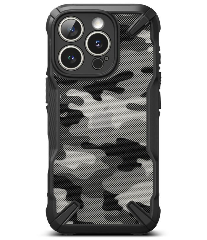 Gambar Case iPhone 16 Pro Max 16 Pro Ringke Fusion X Shockproof Casing - Camo, iPhone 16 Pro dari Primary Cares Official undefined Tokopedia