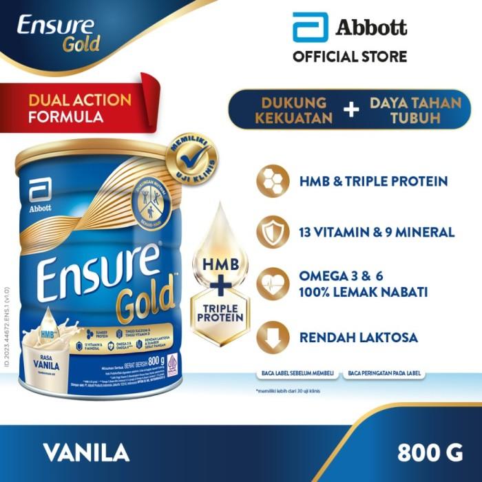 Gambar PTR Susu Ensure Gold 800 gr Kaleng - Ensure Gold Vanila/Coklat dari toko perumay undefined Tokopedia