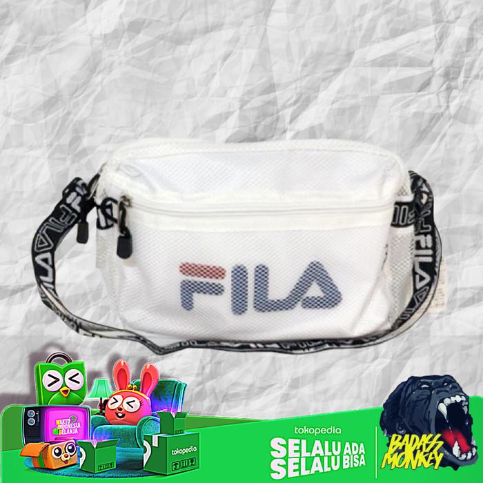 Gambar New Fila Mesh Shoulder Bag Best Seller - Putih dari QUEEN STORE 67 undefined Tokopedia