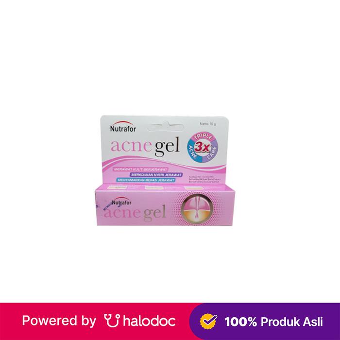 Gambar Nutrafor Acne Gel 10 g - Jerawat - Halodoc dari Apotek Kosambi Jakarta Barat undefined Tokopedia