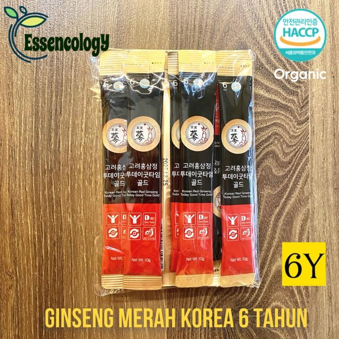 Gambar Korean Red Ginseng Today Good Time 15g - Ginseng Stik - 1 Pack Isi 10 - Today Good Time dari Panda Lane undefined Tokopedia