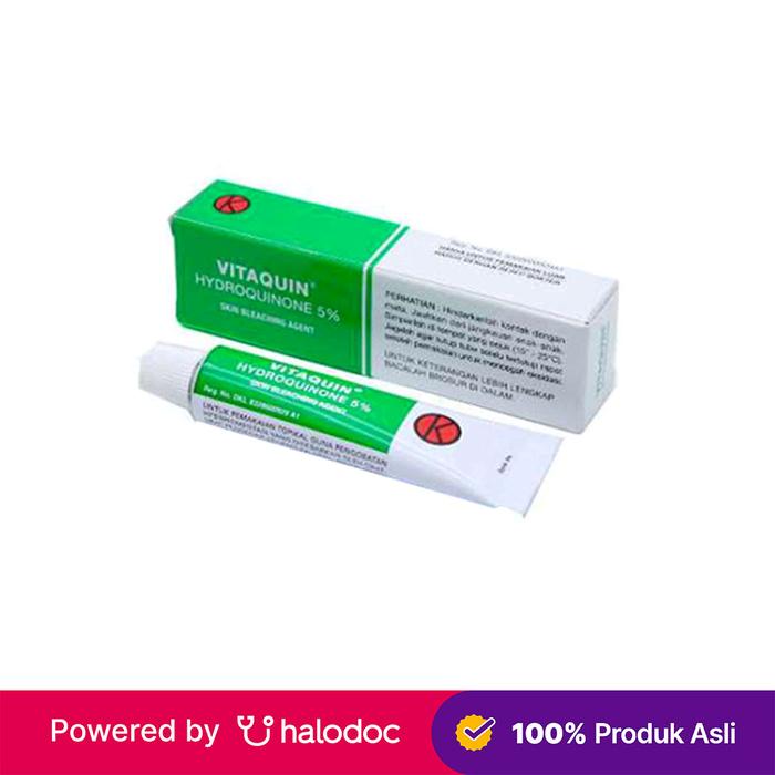 Gambar Vitaquin Cream 15 gr - Obat Kulit - Halodoc dari Apotek Halomedika Tirta Raya Sidoarjo undefined Tokopedia