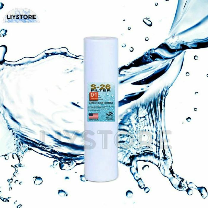 Gambar CATRIDGE FILTER AIR 10 INCH / GRADE B / SPUN FILTER / WATER FILTER / SEDIMEN FILTER / MERK AT-TOYYIBAH, S-26 DAN TVS / PRODUK REJECT PABRIK - Random dari puttiayuningtiyas undefined 5 Tokopedia