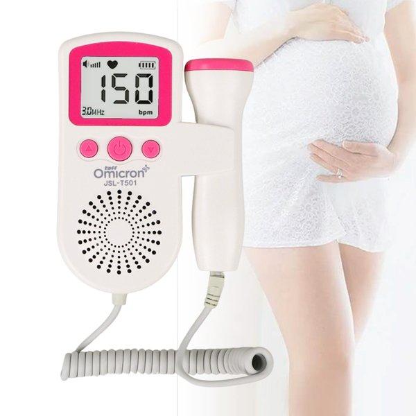 Gambar Fetal Doppler Dopler Alat Deteksi Pendeteksi Pengukur Pendengar Detak Jantung Janin Bayi dg layar LCD untuk ibu hamil - JSLT501 dari anisastorytoko undefined Tokopedia