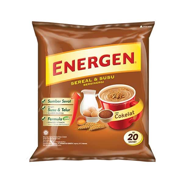 Gambar Energen Choco Bag 20Sx29G dari Hypermart Bali Galeria undefined Tokopedia