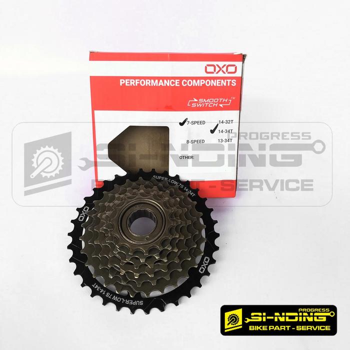 Jual GROUPSET GEAR BELAKANG SEPEDA SHIMANO SPEED MEGARANGE ULIR