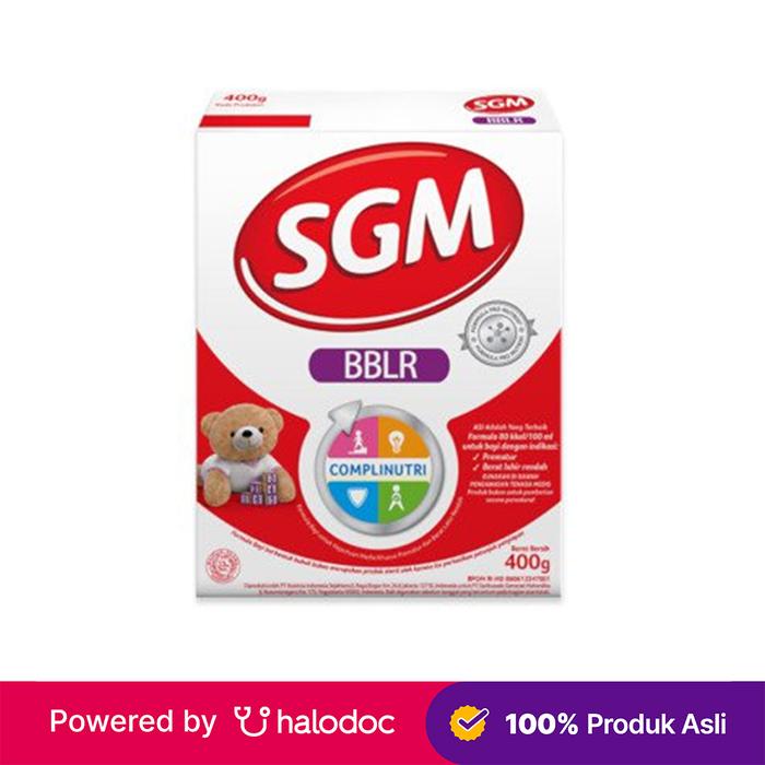 Gambar SGM BBLR 400 g - Susu Bayi dan Anak - Halodoc dari Apotek Halomedika Medan Satria undefined Tokopedia