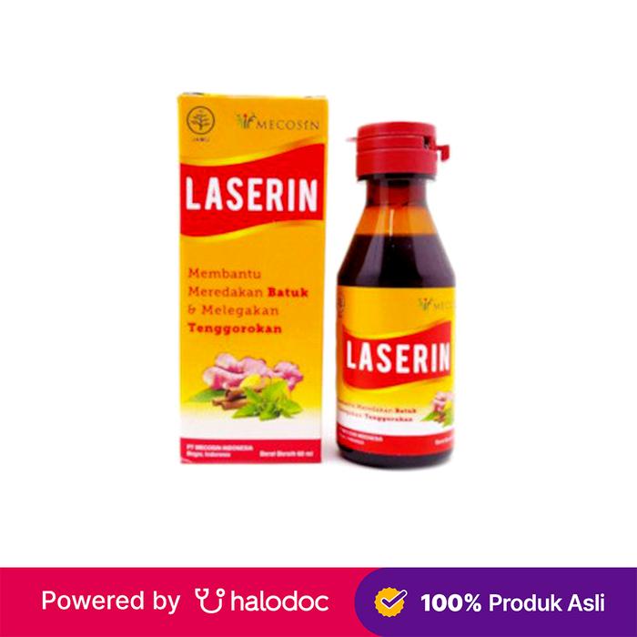 Gambar Laserin Sirup 60 ml - Obat Batuk & Flu - Halodoc dari Apotek Halomedika Cicendo undefined Tokopedia
