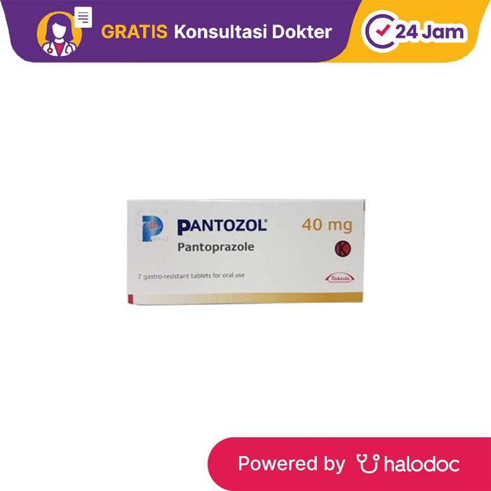 Gambar Pantozol 40 mg 7 Tablet - Obat Asam Lambung & Gerd - Halodoc dari Apotek Halomedika Cicendo undefined Tokopedia