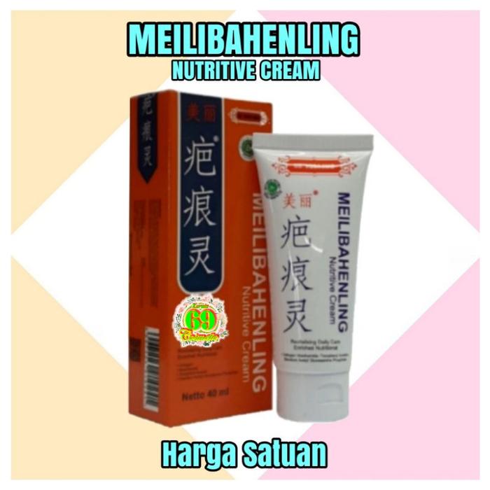 Gambar MEILIBAHENLING NUTRIVE CREAM / CREAM PENGHILANG BEKAS LUKA (SATUAN) dari gunastapwik undefined Tokopedia