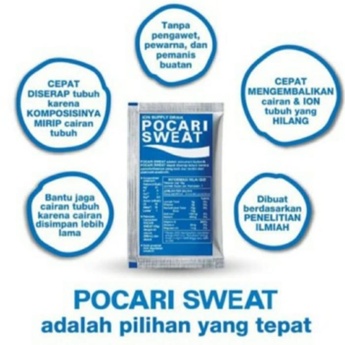 Gambar ISTIMEWA| POCARI SWEAT ISOTONIC BUBUK SACHET ISI BIDON LARI SEPEDA SPORT DRINKS dari TEGARDAWATUL6566 undefined Tokopedia