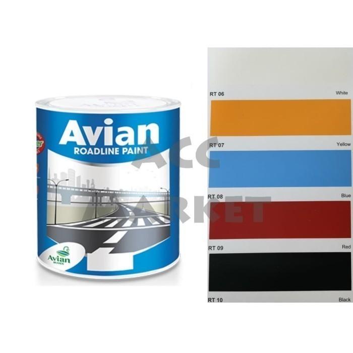 Gambar Cat Avian Roadline Jalanan Marka Jalan Beton Aspal - RT07 YELLOW dari ACC Markets undefined Tokopedia