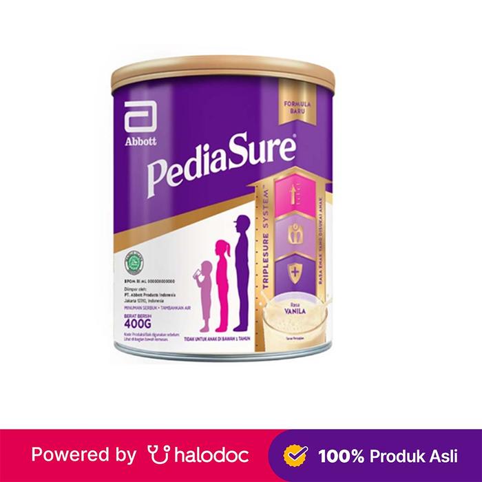 Gambar Pediasure Tripelsure Vanila 400 g - Susu Bayi dan Anak - Halodoc dari Apotek Oktamed Sukawati Bali undefined Tokopedia
