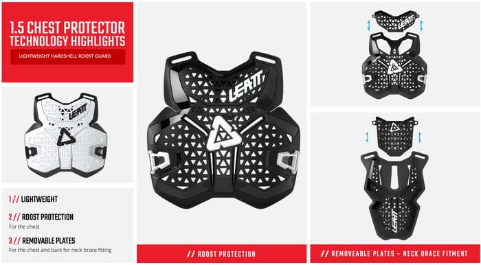 Gambar Chest Protector Leatt 1.5 / Protector Mx Enduro Adventure Mtb Dh dari QNY STORE ID undefined Tokopedia